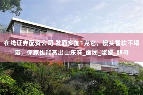 在线证券配资公司 发面多加1克它,馒头香软不塌陷,你家也能蒸出山东味_面团_姥姥_酵母